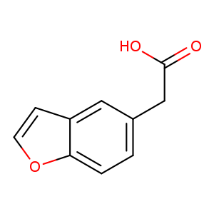 OC(=O)Cc1ccc2c(c1)cco2