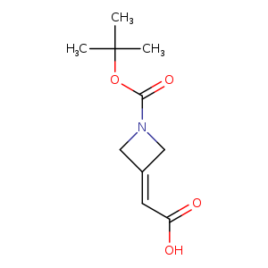 O=C(N1CC(=CC(=O)O)C1)OC(C)(C)C