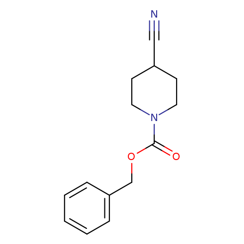 N#CC1CCN(CC1)C(=O)OCc1ccccc1