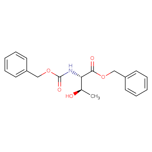 O=C(N[C@H](C(=O)OCc1ccccc1)[C@H](O)C)OCc1ccccc1