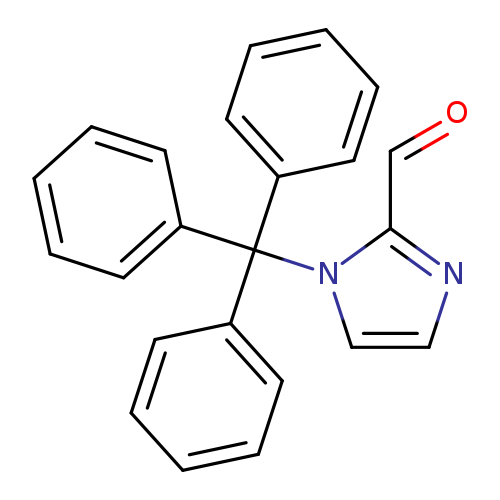 O=Cc1nccn1C(c1ccccc1)(c1ccccc1)c1ccccc1