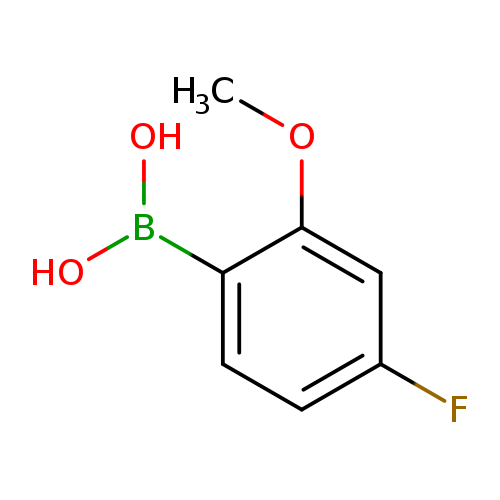 COc1cc(F)ccc1B(O)O