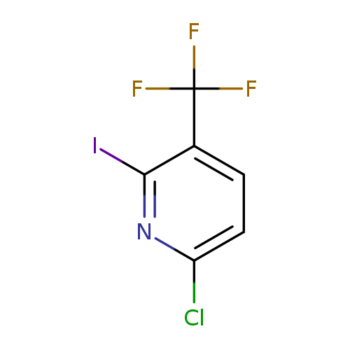 FC(c1ccc(nc1I)Cl)(F)F