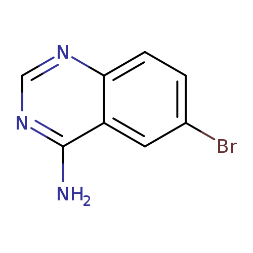 Brc1ccc2c(c1)c(N)ncn2