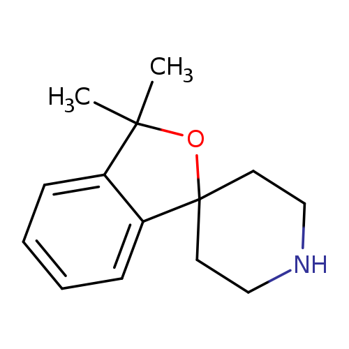 CC1(C)OC2(c3c1cccc3)CCNCC2