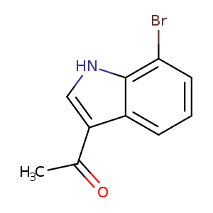 CC(=O)c1c[nH]c2c1cccc2Br