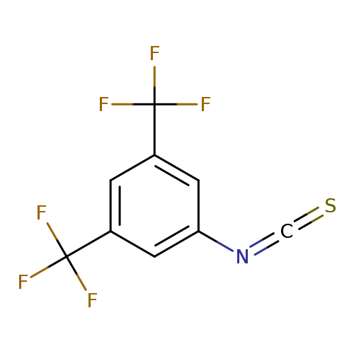 S=C=Nc1cc(cc(c1)C(F)(F)F)C(F)(F)F