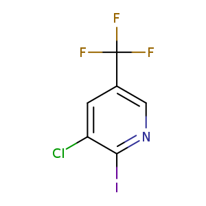 Ic1ncc(cc1Cl)C(F)(F)F