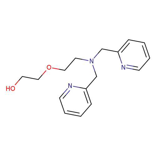 OCCOCCN(Cc1ccccn1)Cc1ccccn1