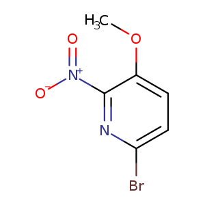 [O-][N+](=O)c1nc(Br)ccc1OC