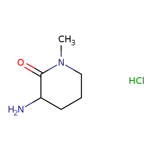 O=C1C(N)CCCN1C.Cl