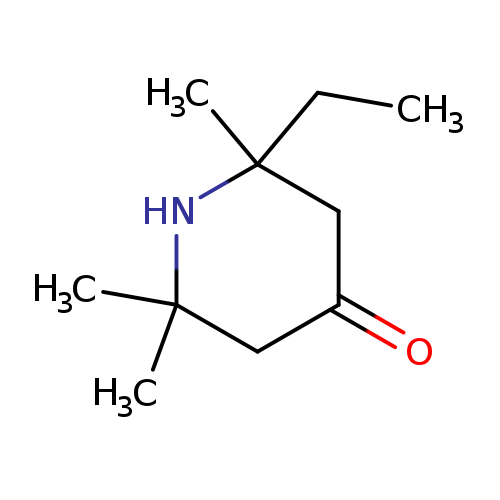 CCC1(C)CC(=O)CC(N1)(C)C