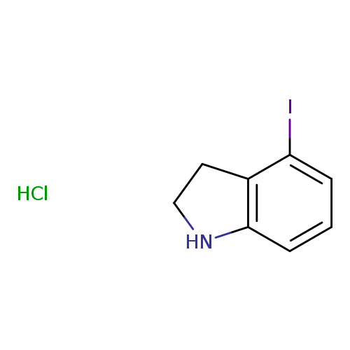 Ic1cccc2c1CCN2.Cl