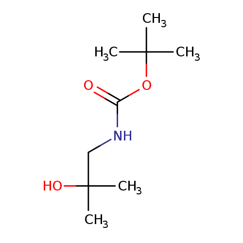 O=C(OC(C)(C)C)NCC(O)(C)C