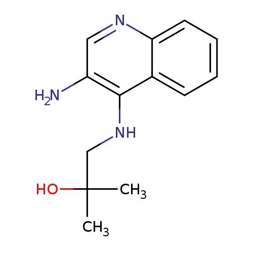 Nc1cnc2c(c1NCC(O)(C)C)cccc2