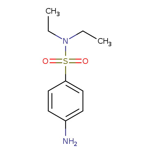 CCN(S(=O)(=O)c1ccc(cc1)N)CC