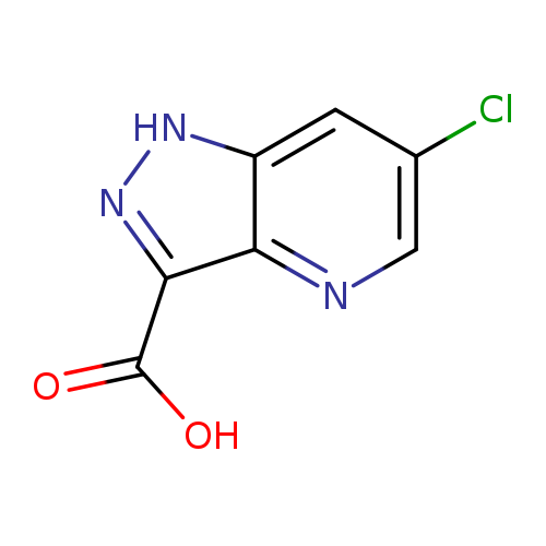 Clc1cnc2c(c1)[nH]nc2C(=O)O