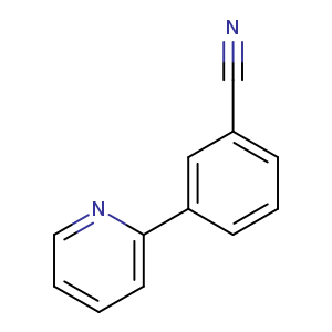 N#Cc1cccc(c1)c1ccccn1