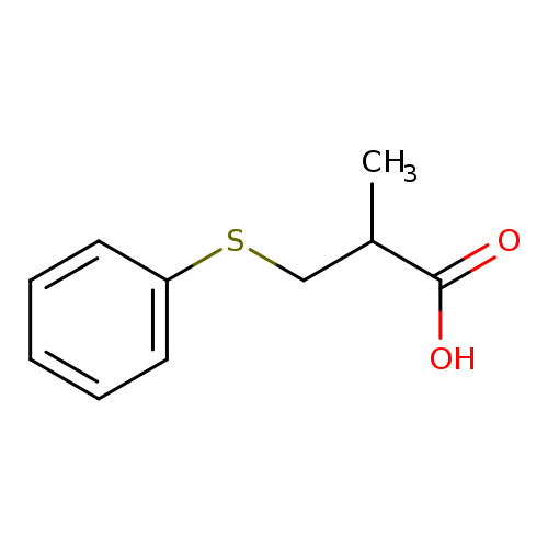 CC(C(=O)O)CSc1ccccc1