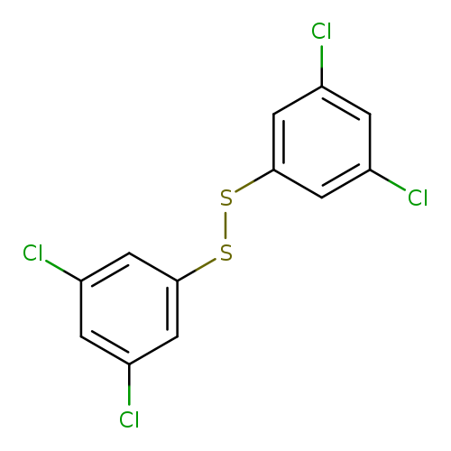 Clc1cc(SSc2cc(Cl)cc(c2)Cl)cc(c1)Cl