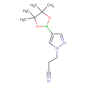 N#CCCn1ncc(c1)B1OC(C(O1)(C)C)(C)C