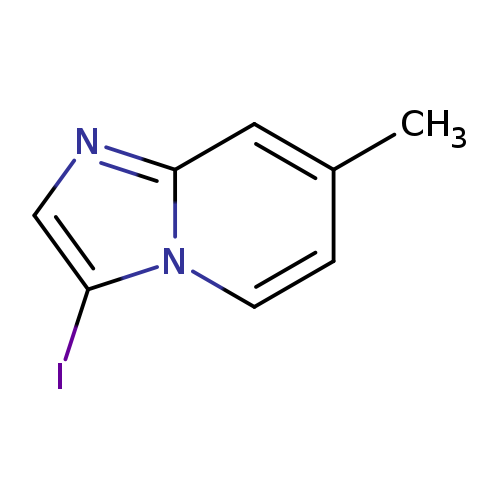 Cc1ccn2c(c1)ncc2I