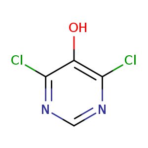 Clc1ncnc(c1O)Cl