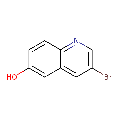 Oc1ccc2c(c1)cc(cn2)Br