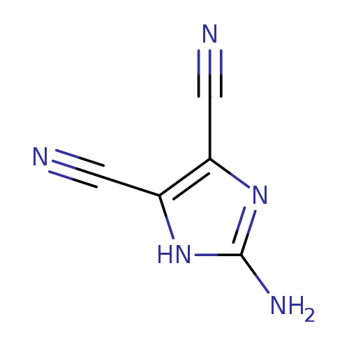 N#Cc1[nH]c(nc1C#N)N