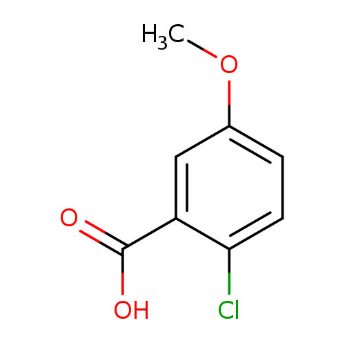 COc1ccc(c(c1)C(=O)O)Cl