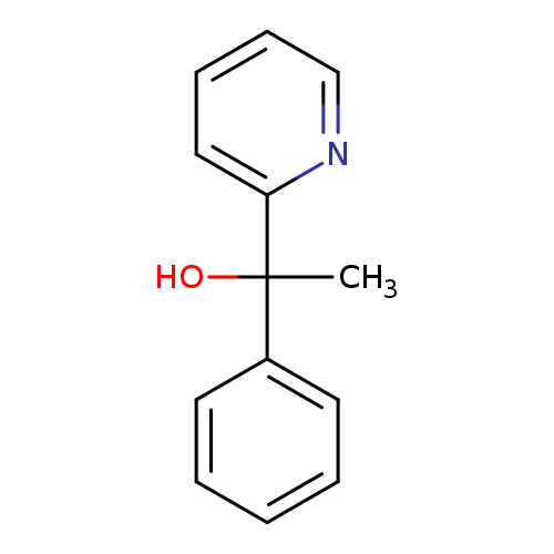 CC(c1ccccn1)(c1ccccc1)O