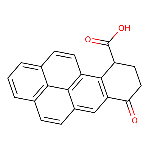 OC(=O)C1CCC(=O)c2c1c1ccc3c4c1c(c2)ccc4ccc3