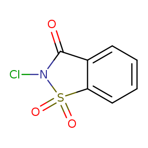 O=C1c2ccccc2S(=O)(=O)N1Cl