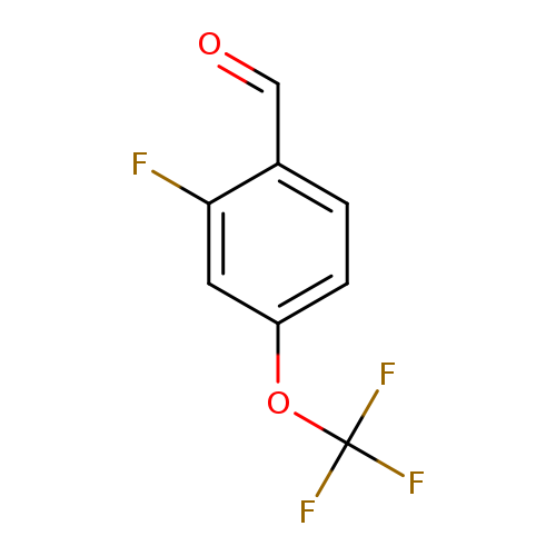 O=Cc1ccc(cc1F)OC(F)(F)F