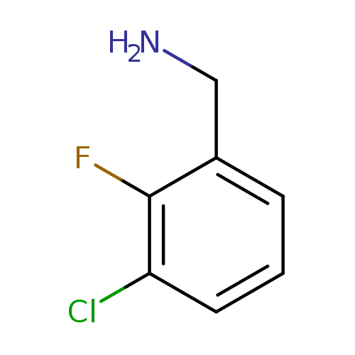 NCc1cccc(c1F)Cl