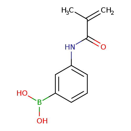 CC(=C)C(=O)Nc1cccc(c1)B(O)O