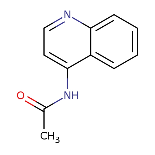 CC(=O)Nc1ccnc2c1cccc2