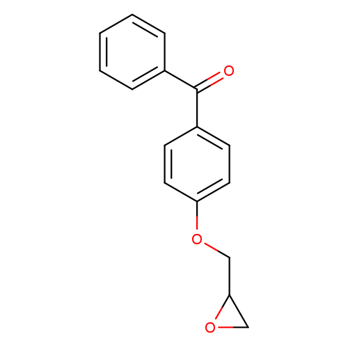 O=C(c1ccccc1)c1ccc(cc1)OCC1OC1