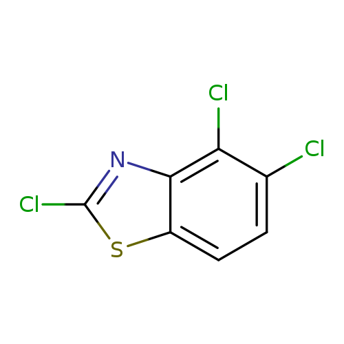 Clc1nc2c(s1)ccc(c2Cl)Cl