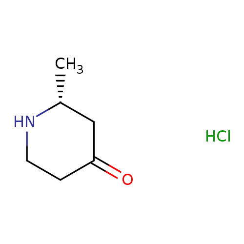 C[C@H]1NCCC(=O)C1.Cl