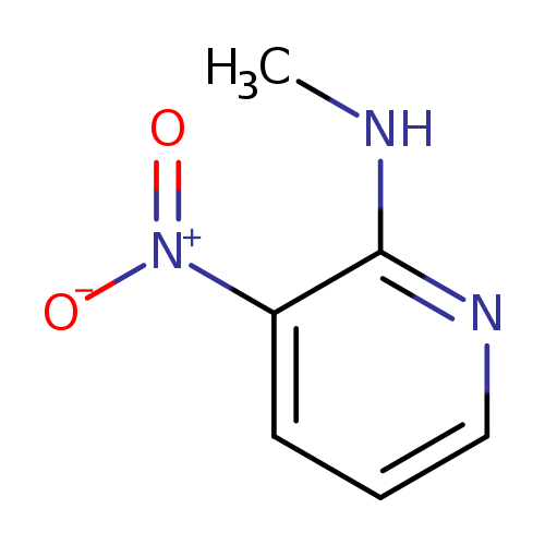CNc1ncccc1[N+](=O)[O-]