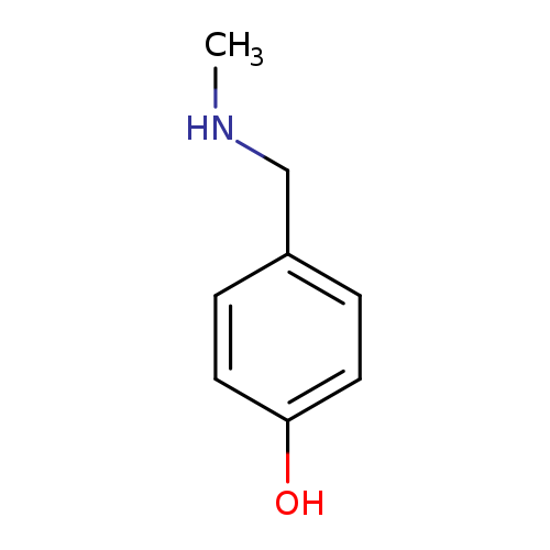 CNCc1ccc(cc1)O