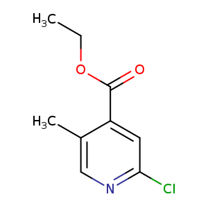 Cc1cnc(cc1C(=O)OCC)Cl