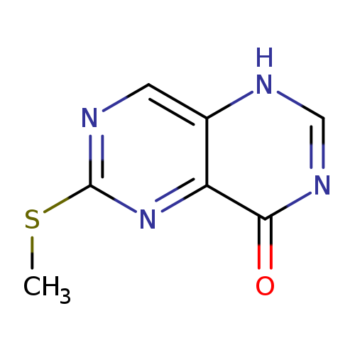 CSc1ncc2c(n1)c(=O)nc[nH]2