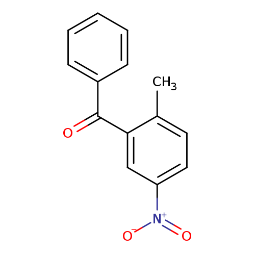 Cc1ccc(cc1C(=O)c1ccccc1)[N+](=O)[O-]