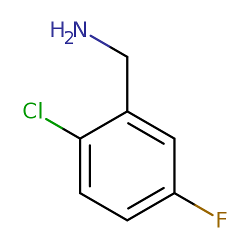 NCc1cc(F)ccc1Cl