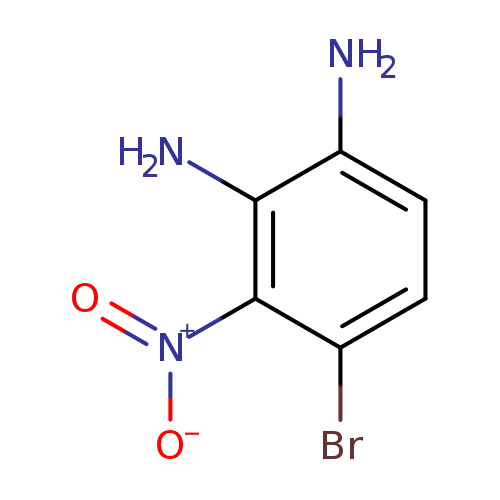 [O-][N+](=O)c1c(Br)ccc(c1N)N