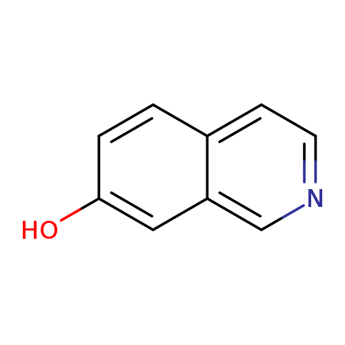 Oc1ccc2c(c1)cncc2