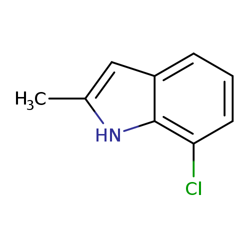 Cc1cc2c([nH]1)c(Cl)ccc2