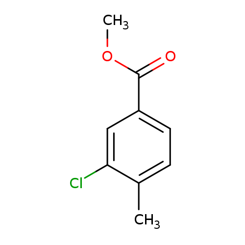 COC(=O)c1ccc(c(c1)Cl)C